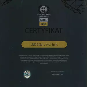Firma Godna Zaufania 2025