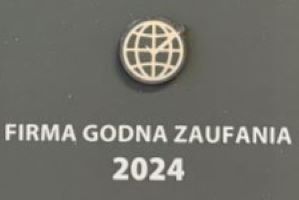 Certyfikat Firma Godna Zaufania 2024